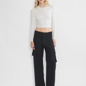 Aritzia HomeStretch™ Rib Crew Waist Longsleeve